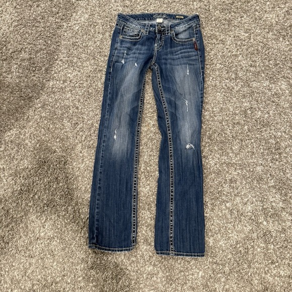 Silver Jeans Lola Straight 29/33 - Picture 1 of 10